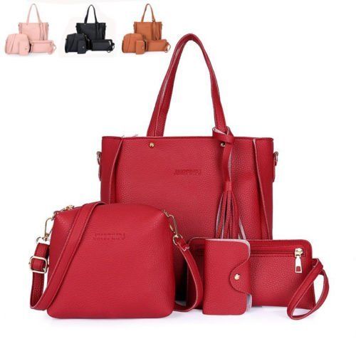 Purse Leather 4 pcs